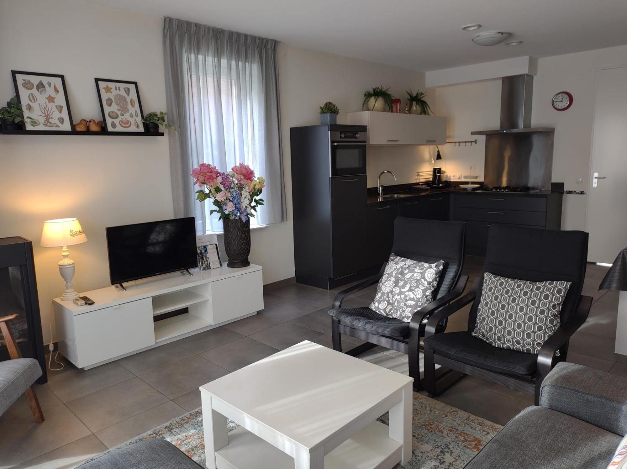 'Appartement Randduin' Bed By The Sea Dishoek Esterno foto